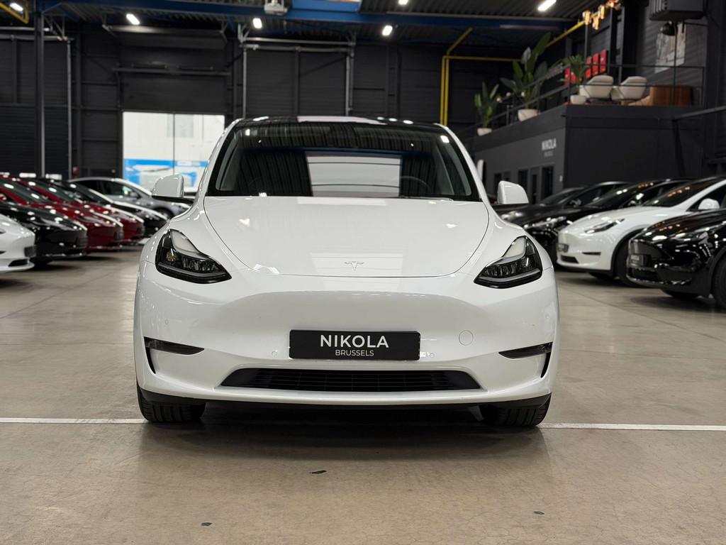 Tesla Model Y LONG RANGE - ALL WHEEL DRIVE - AUTOPILOT, Autos, Cuir, Entreprise, Noir, 5 portes