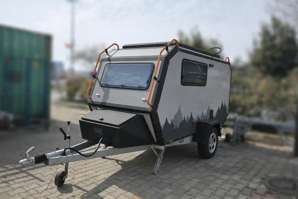 🔥Off-Road Caravan | <750kg | 4-Seiz | Vol Opties| DEScamper, Overige merken, Standaardzit, Tot en met 2, Bedrijf