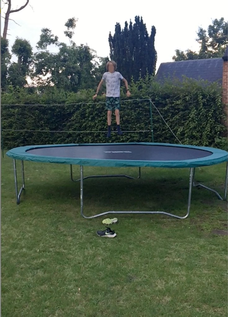 trampoline Salta   430 cm, Kinderen en Baby's, Speelgoed | Buiten | Trampolines, Ophalen
