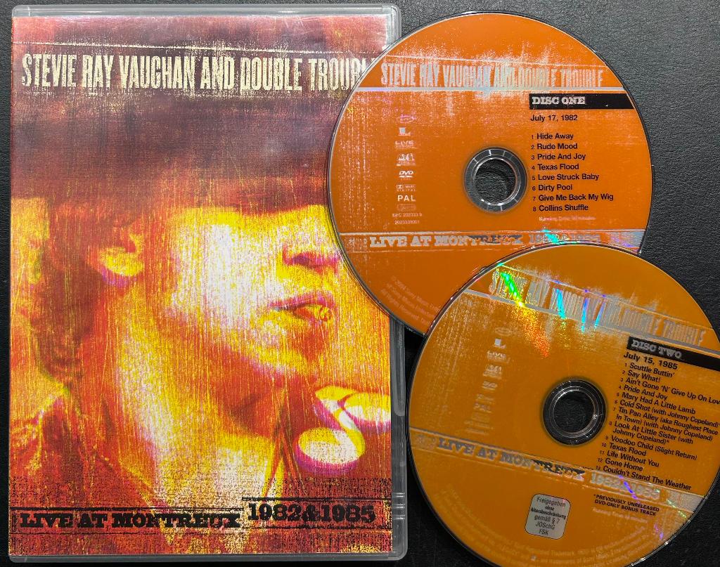 STEVIE RAY VAUGHAN - Live at Montruex 1982 & 1985 ( 2x DVD ), Coffret, Comme neuf, À partir de 16 ans, Musique et Concerts