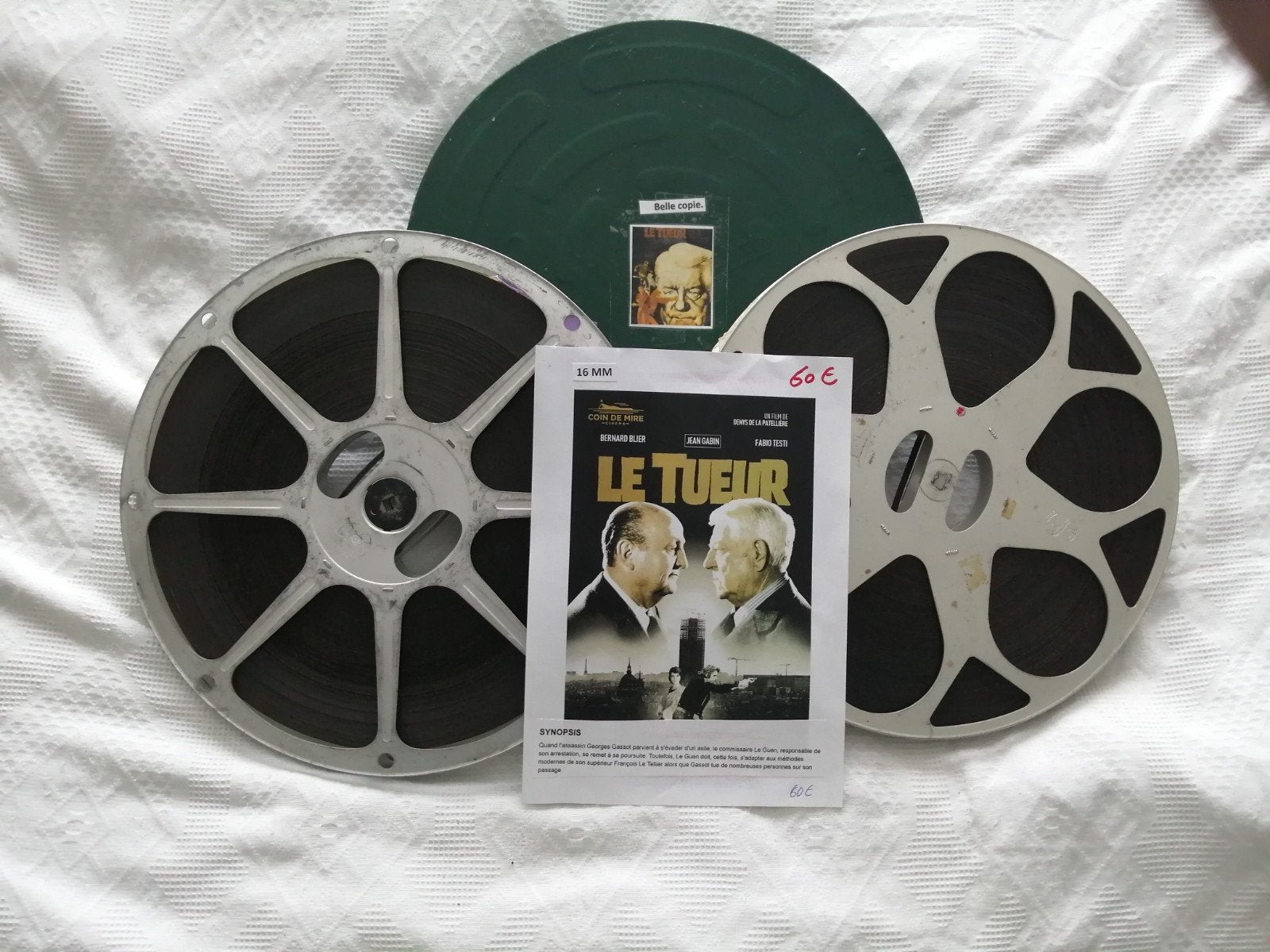 Le tueur. Film 16mm, Audio, Tv en Foto, Filmrollen, Ophalen of Verzenden, 16mm film