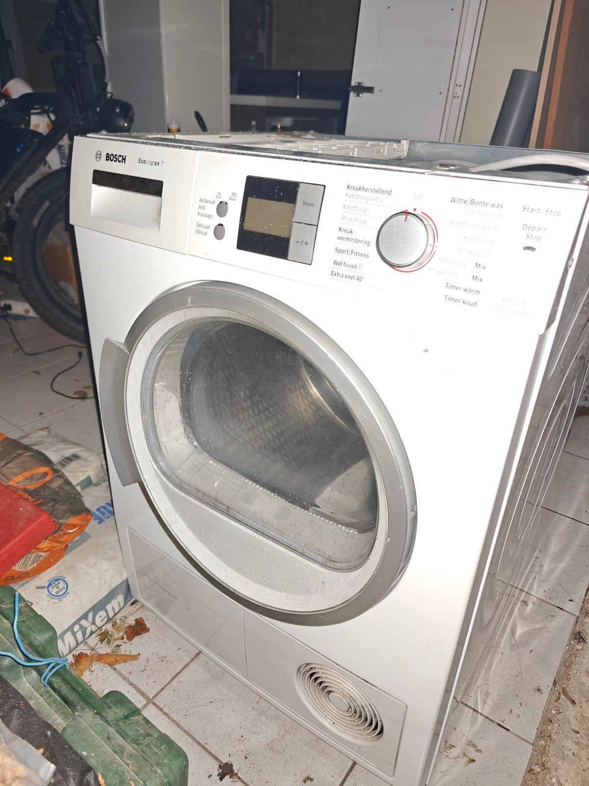 Bosch warmtepomp droger, Ophalen, Gebruikt, 4 tot 6 kg, Overige typen
