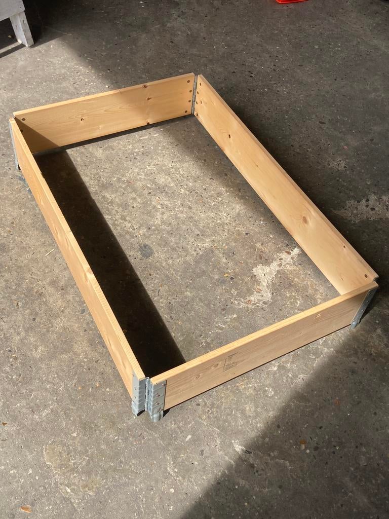 Palletrand (5st) voor moestuin of zandbak, Enlèvement, Comme neuf