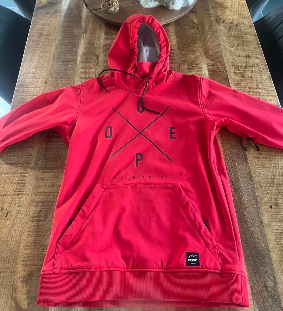 Snowboard jas, Enlèvement, Comme neuf, Taille 48/50 (M), Rouge