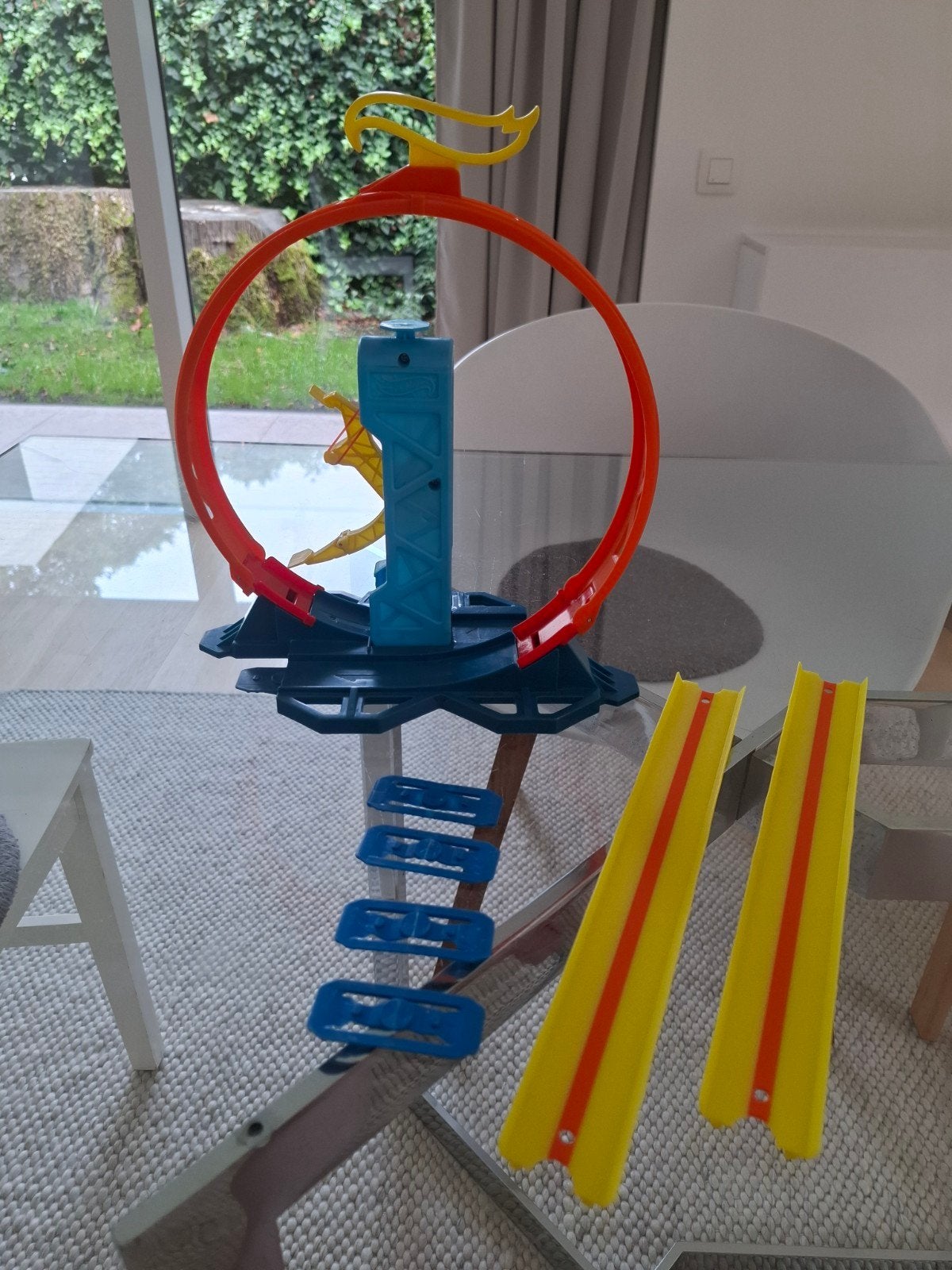 Wheels Track Builder Unlimited Loop Kicker Track, Enfants & Bébés, Comme neuf, Enlèvement, Circuit, Hot Wheels