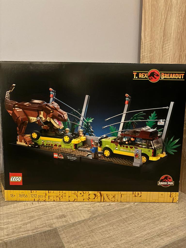 LEGO Jurassic Park T Rex ontsnapping 76956, Kinderen en Baby's, Speelgoed | Duplo en Lego, Ophalen of Verzenden, Zo goed als nieuw