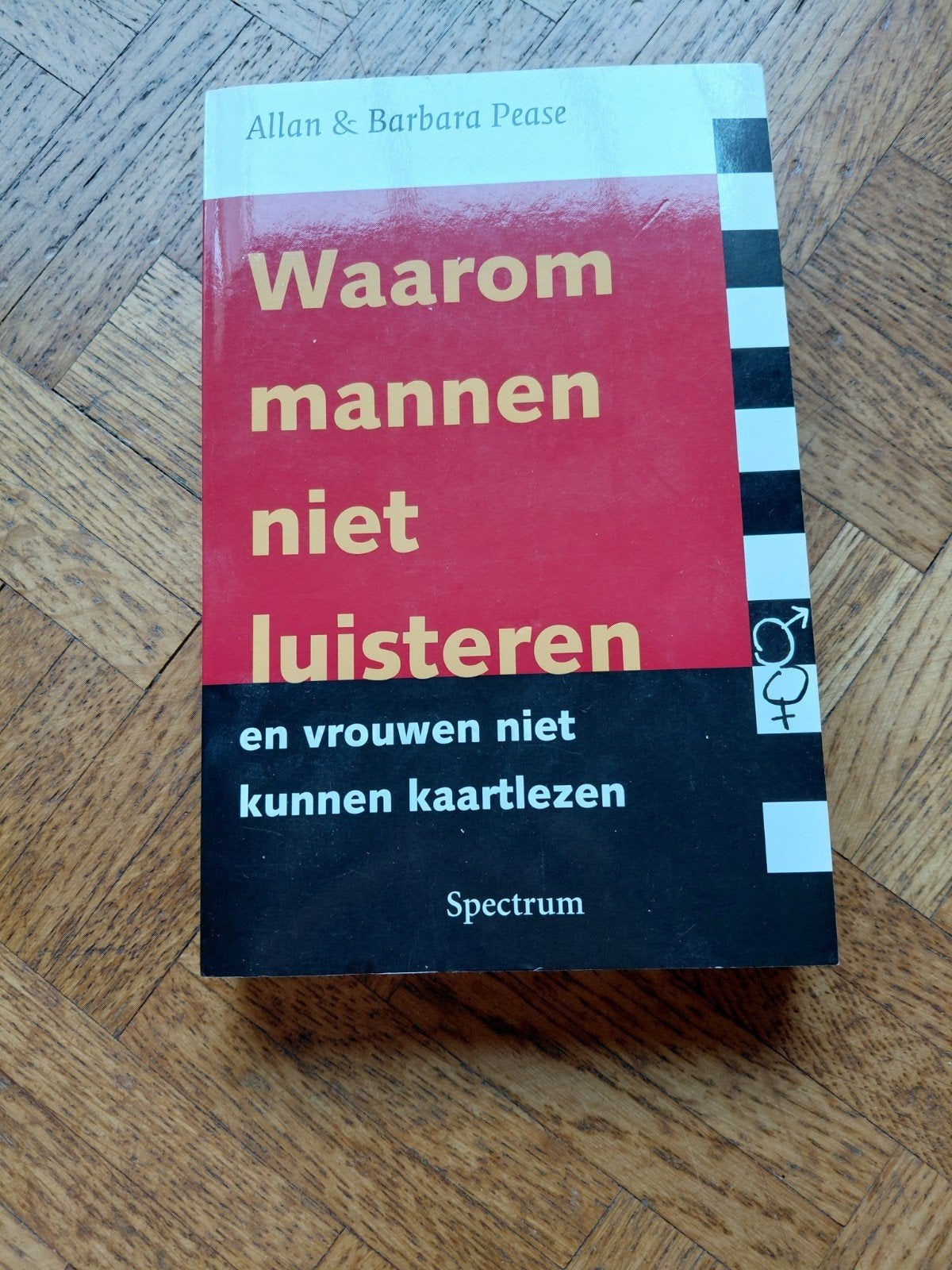 Allan & Barbara Pease: Waarom mannen niet luisteren, Enlèvement ou Envoi, Utilisé