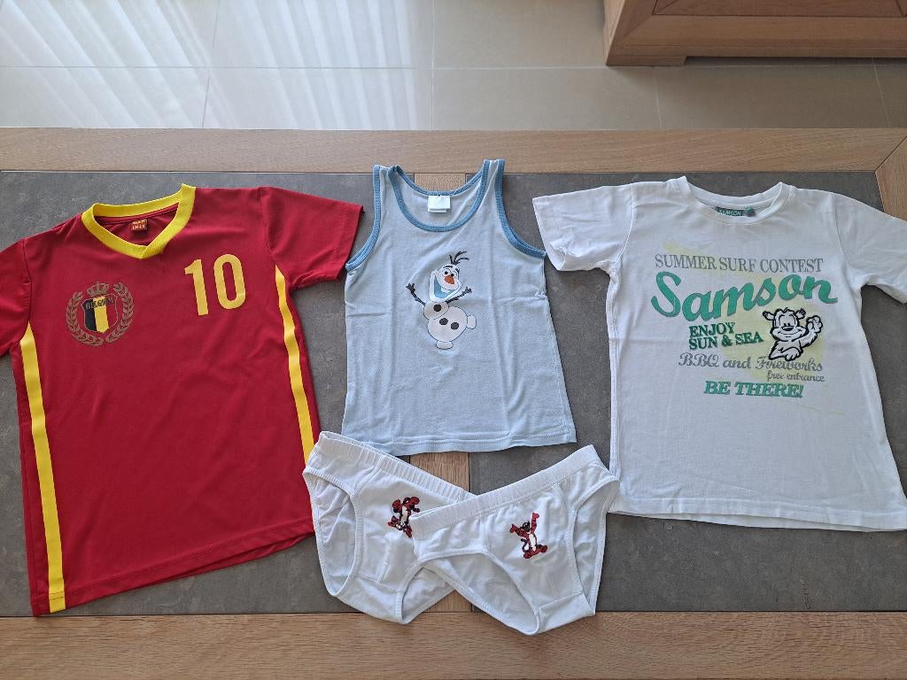 set kleding maat 104 - 110, Enlèvement, Utilisé, Garçon, Autres types