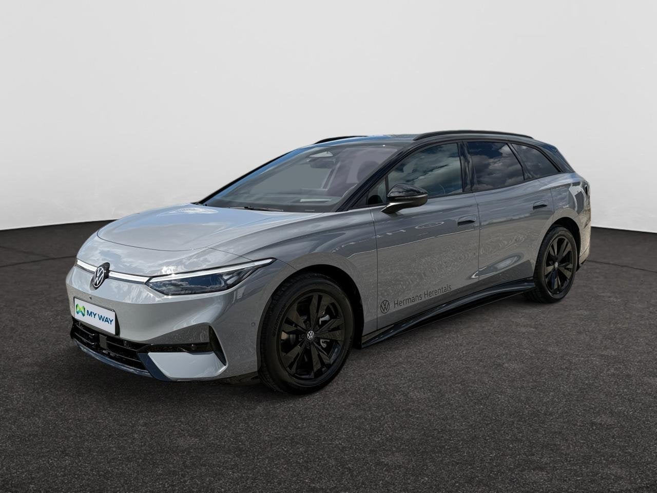 Volkswagen ID.7 Tourer 77 kWh Corporate S, Auto's, Elektrisch, Apple Carplay, Zilver of Grijs, Te koop