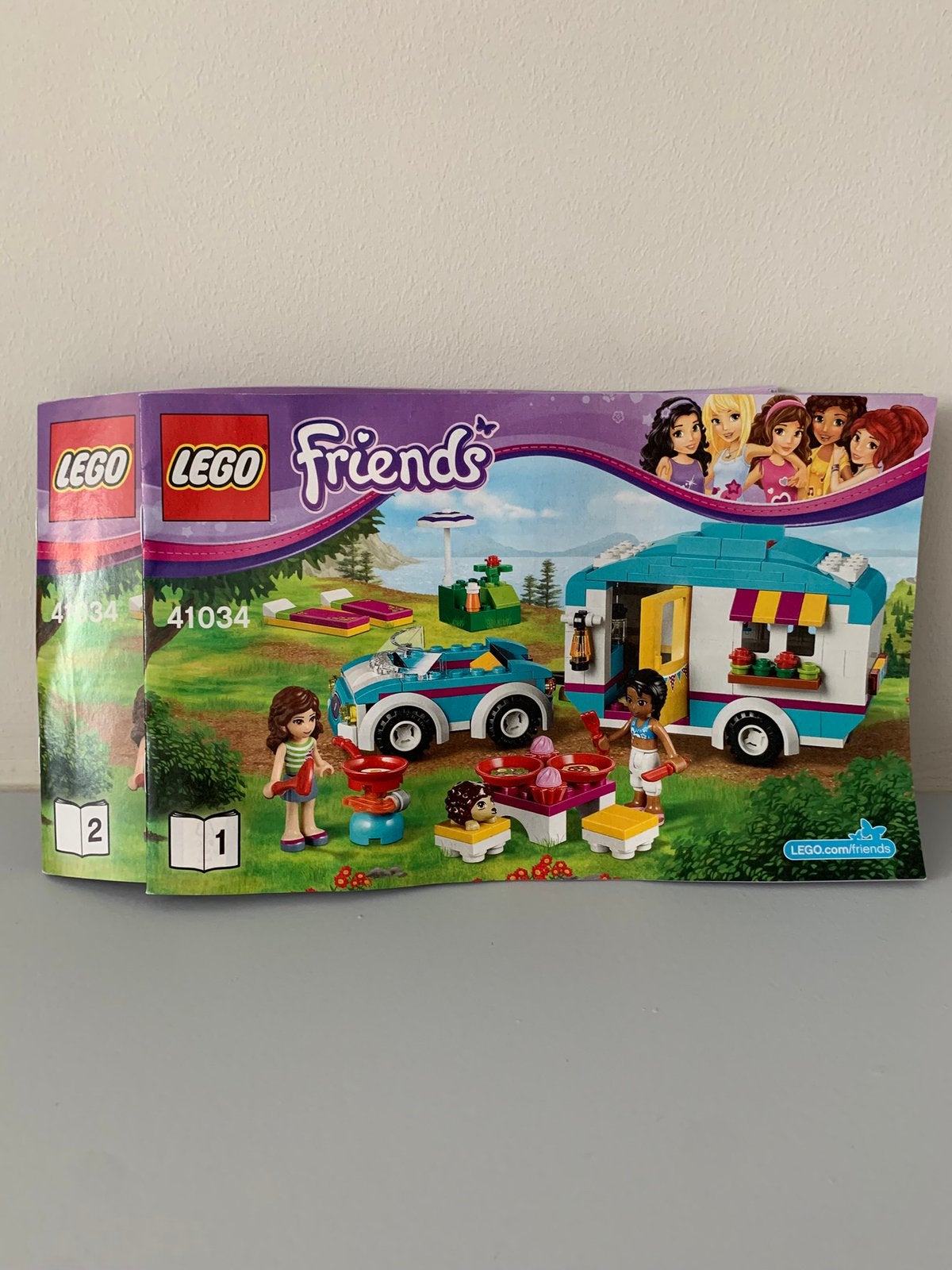 Lego friends 41034 Zomercaravan, Kinderen en Baby's, Lego, Friends, Ophalen of Verzenden, Zo goed als nieuw
