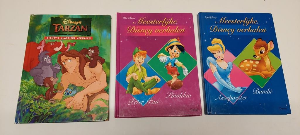3 Disney boeken - hardcover, Verzamelen, Ophalen of Verzenden