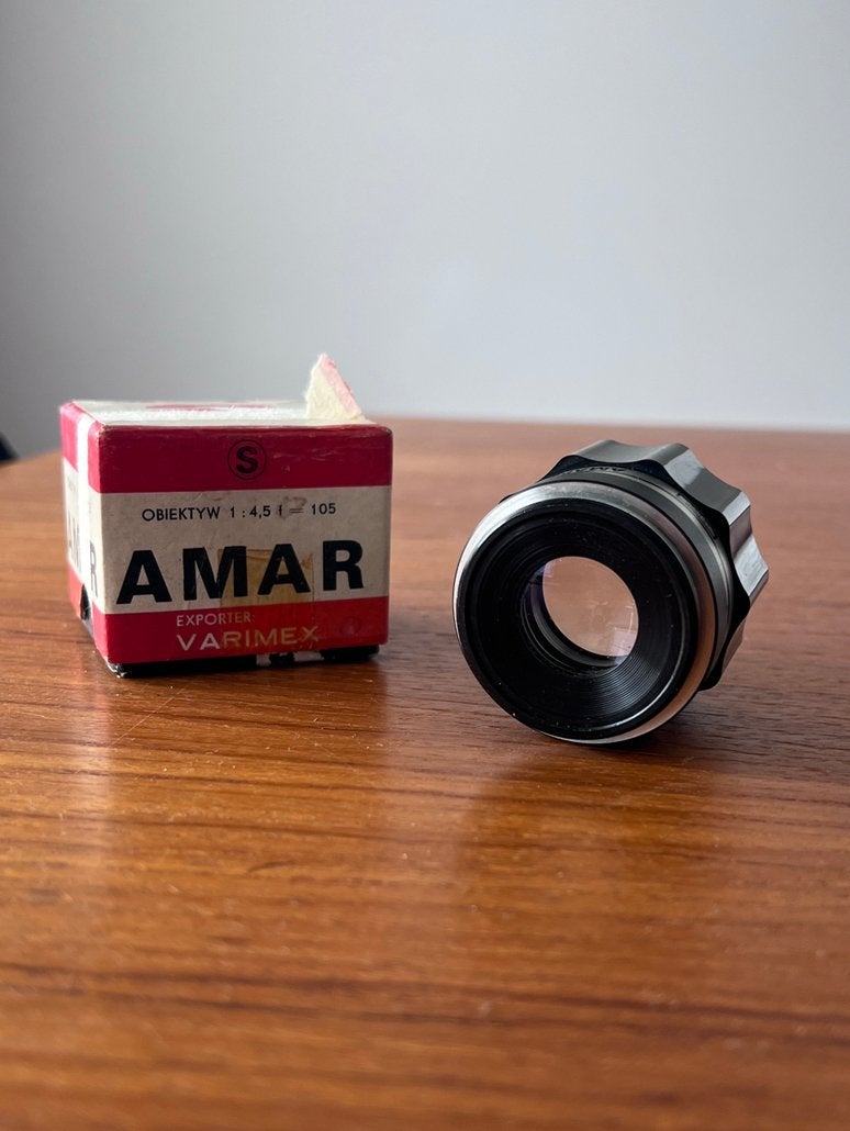 PZO Amar/S 105mm f/4.5, Ophalen, Zo goed als nieuw