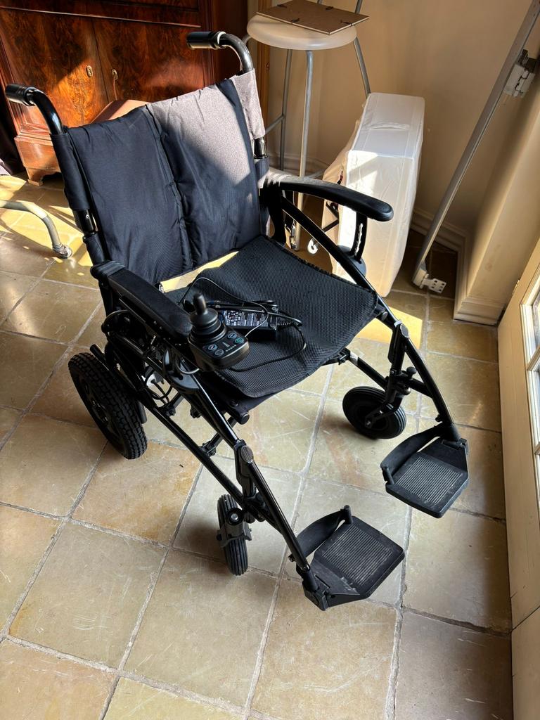 Elektrische rolstoel, Diversen, Rolstoelen, Ophalen, Inklapbaar, Gebruikt, Elektrische rolstoel