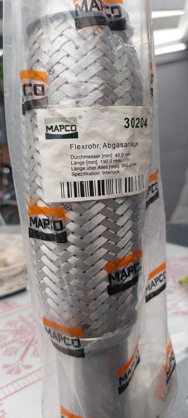 raccord flexible pot d'échappement, Enlèvement, Neuf