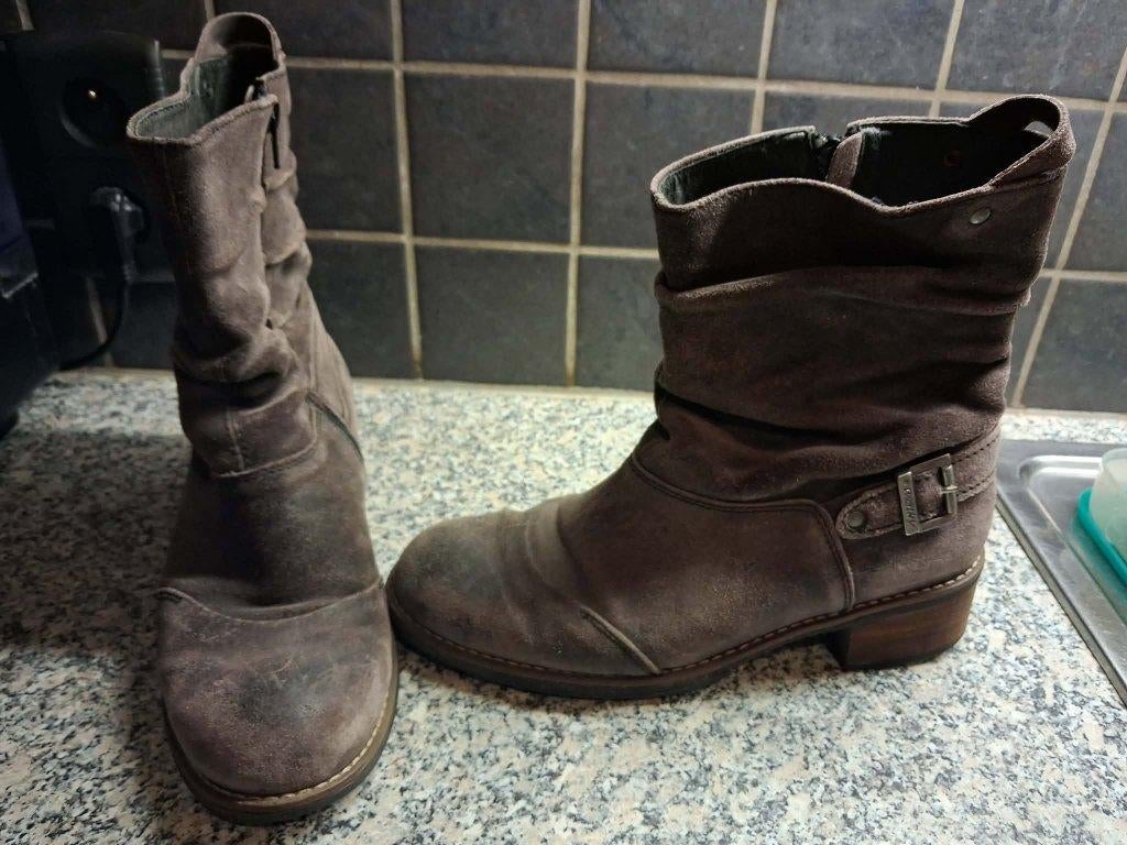 enkellaarzen bruin merk wolky - maat 39, Kleding | Dames, Schoenen, Bruin, Lage of Enkellaarzen, Ophalen of Verzenden, WOLKY