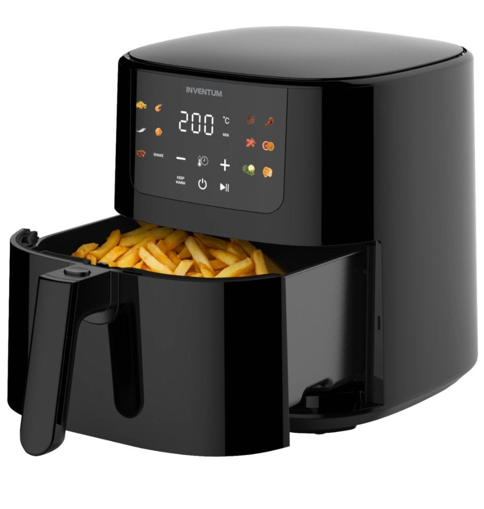 Inventum GF501HLDB Airfryer 5 liter, nieuw, Ophalen of Verzenden, Nieuw, Airfryer, 1500 gram of meer