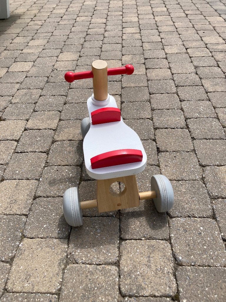 Babyfiets, Ophalen, Gebruikt