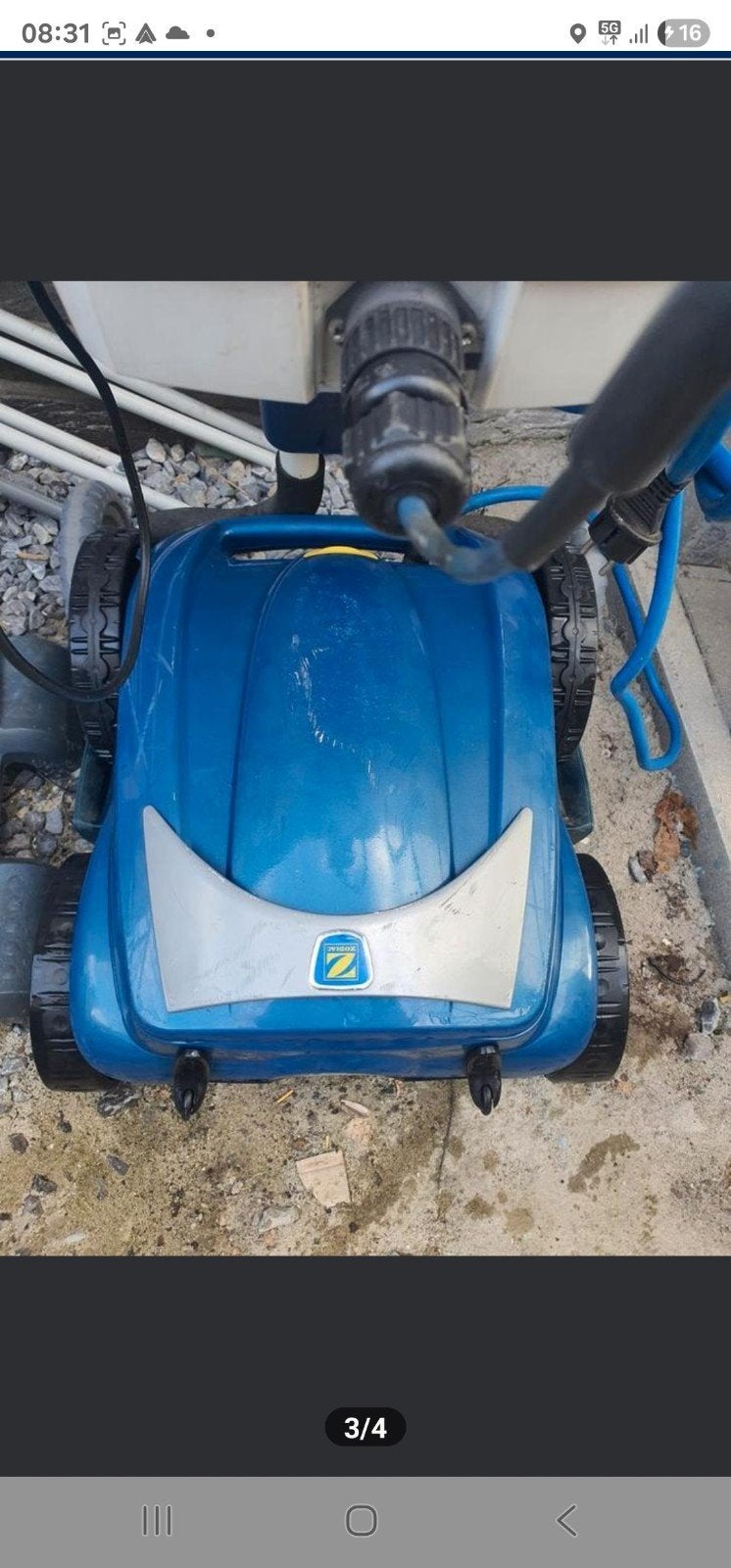 Zwembadrobot doet bodem, Tuin en Terras, Zwembad-toebehoren, Ophalen