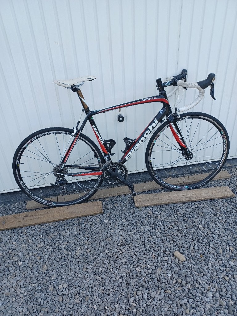 Velo de route Bianchi impulso T 57, Frein sur jante, Comme neuf, Enlèvement, 53 à 57 cm