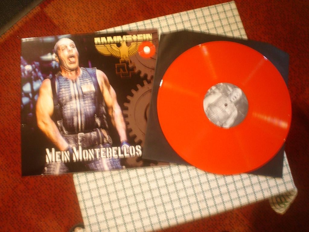 rammstein mein montebellos rood limited, Ophalen of Verzenden, Nieuw in verpakking, Overige formaten, Poprock