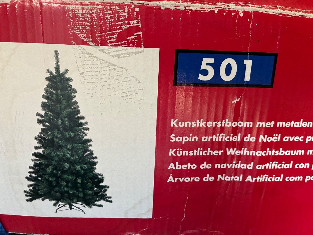 Kunstkerstboom, Diversen, Kerst, Ophalen, Gebruikt