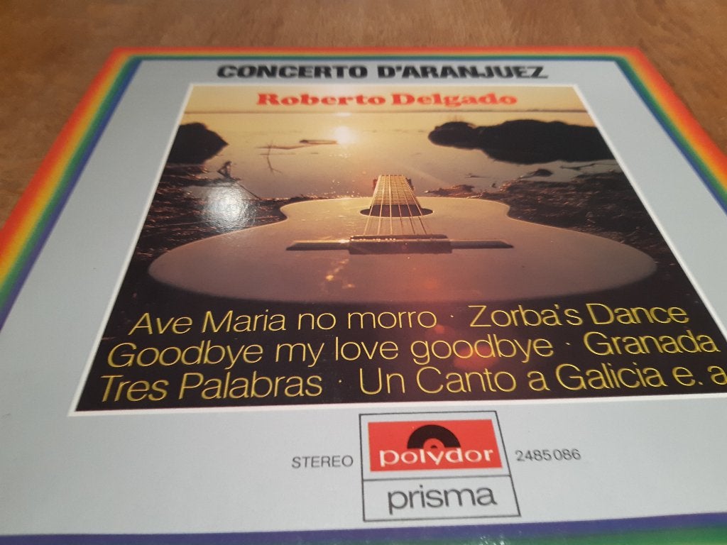 lp Roberto Delgado concerto dáranjuez, Cd's en Dvd's, Ophalen of Verzenden, Zo goed als nieuw, LP
