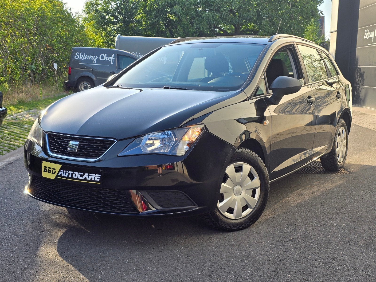 Seat Ibiza ST 1.0 MPI 44kw/Combi/Bluetooth/AC/Benzine/, Auto's, Seat, Euro 5, Zwart, Bedrijf, USB