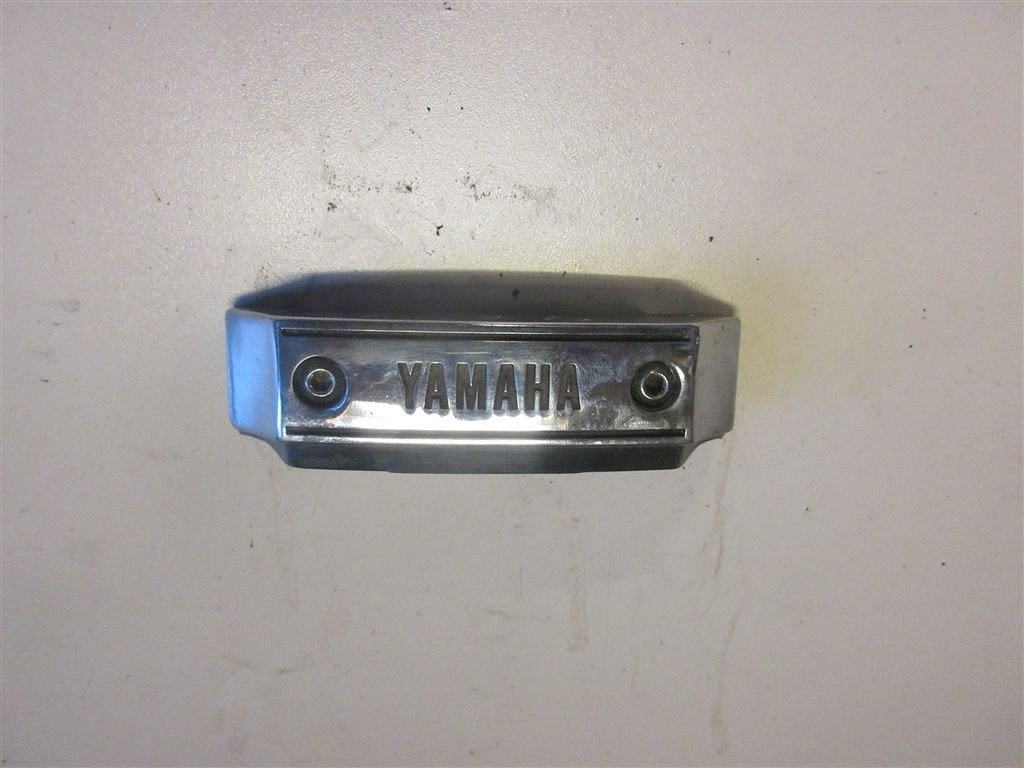 Yamaha XV1100 Virago voorvorklogo XV 1100 vorkembleem badge, Ophalen of Verzenden, Gebruikt