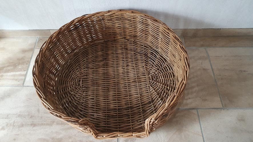 Luxe Rotan Hondenmand (51 Degrees North) – 80 cm, Dieren en Toebehoren, Hondenmanden, Ophalen, Zo goed als nieuw, Overige
