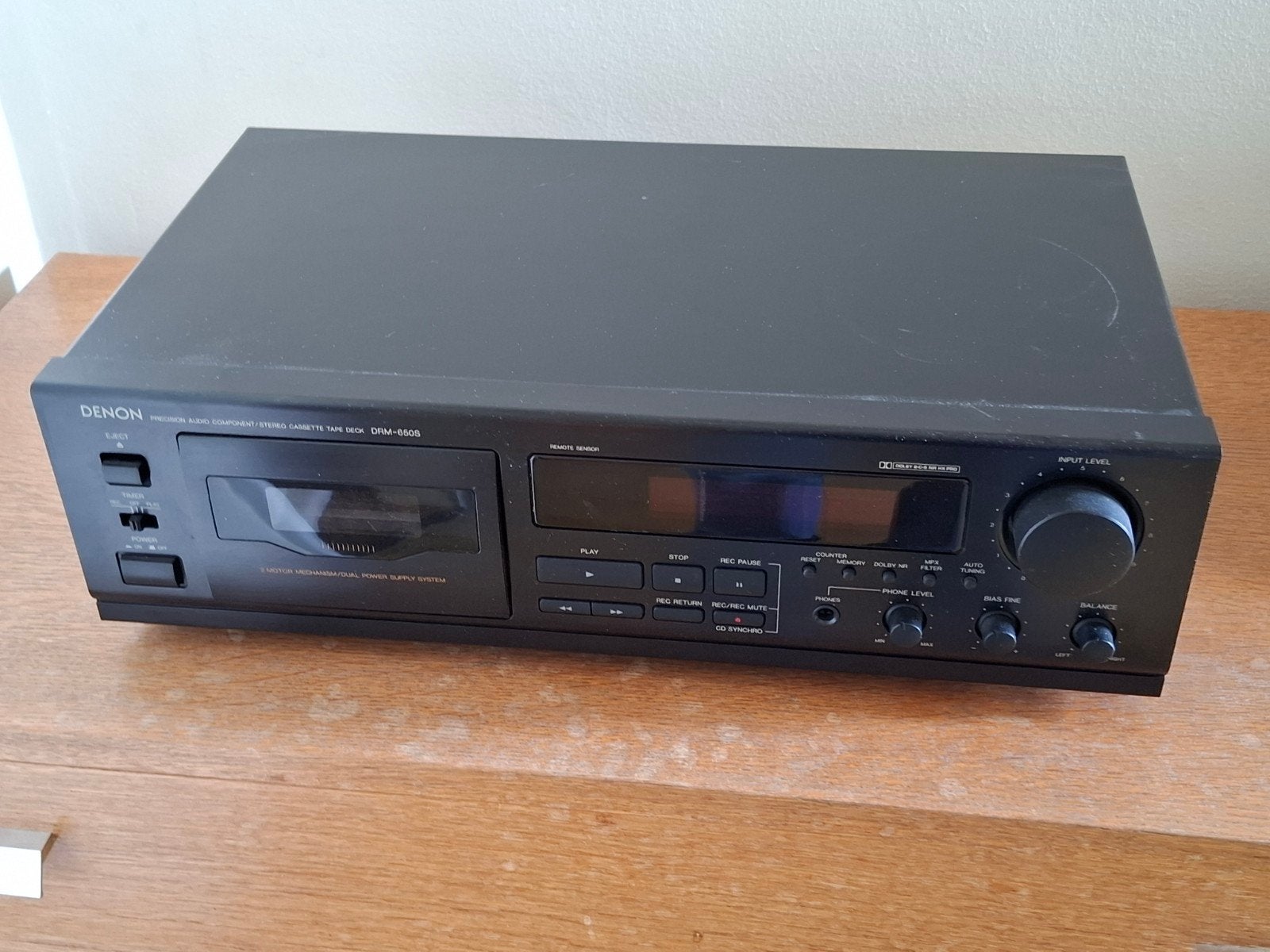 PLATINE CASSETTE DENON DRM-650S – HI-FI VINTAGE, Audio, Tv en Foto, Tuners, Ophalen, Denon, Denon, Denon