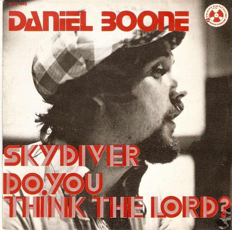 single Daniel Boone - Skydiver, CD & DVD, Vinyles Singles, Enlèvement ou Envoi, Comme neuf, Religion et Gospel