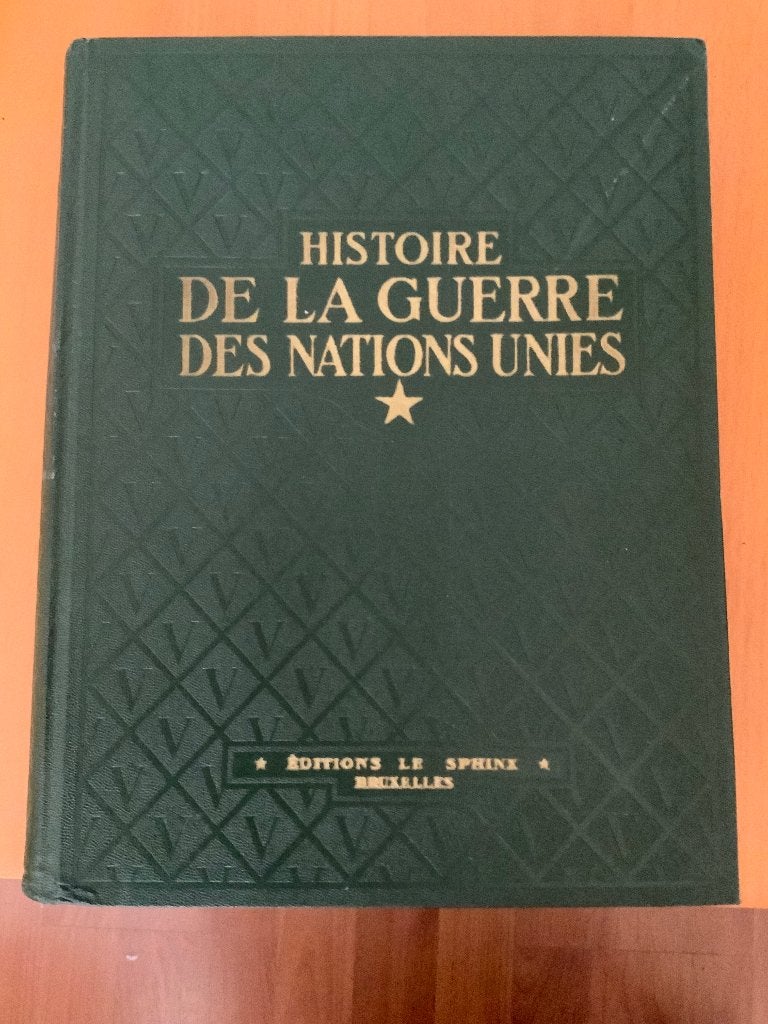 Histoire de la guerre des Nations Unies 1939-1945, Enlèvement ou Envoi, Utilisé, Amérique du Nord, 20e siècle ou après