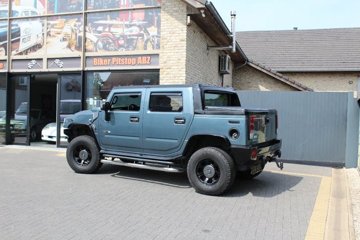 HUMMER H2 6.2 sut, Auto's, Automaat, 3500 cc, https://public.car-pass.be/vhr/1899c270-e1da-415a-816c-0548f167e9a5, Blauw