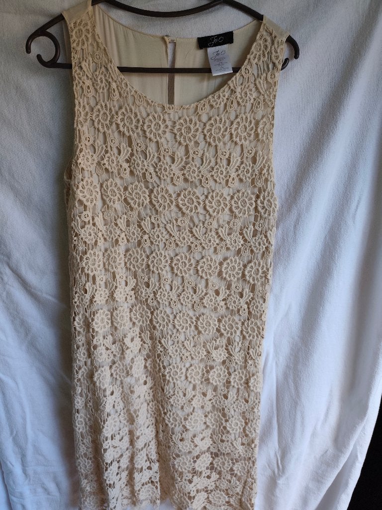 Robe beige "Jei-O".      ., Vêtements | Femmes, Robes, Neuf, Taille 38/40 (M), Beige, Enlèvement