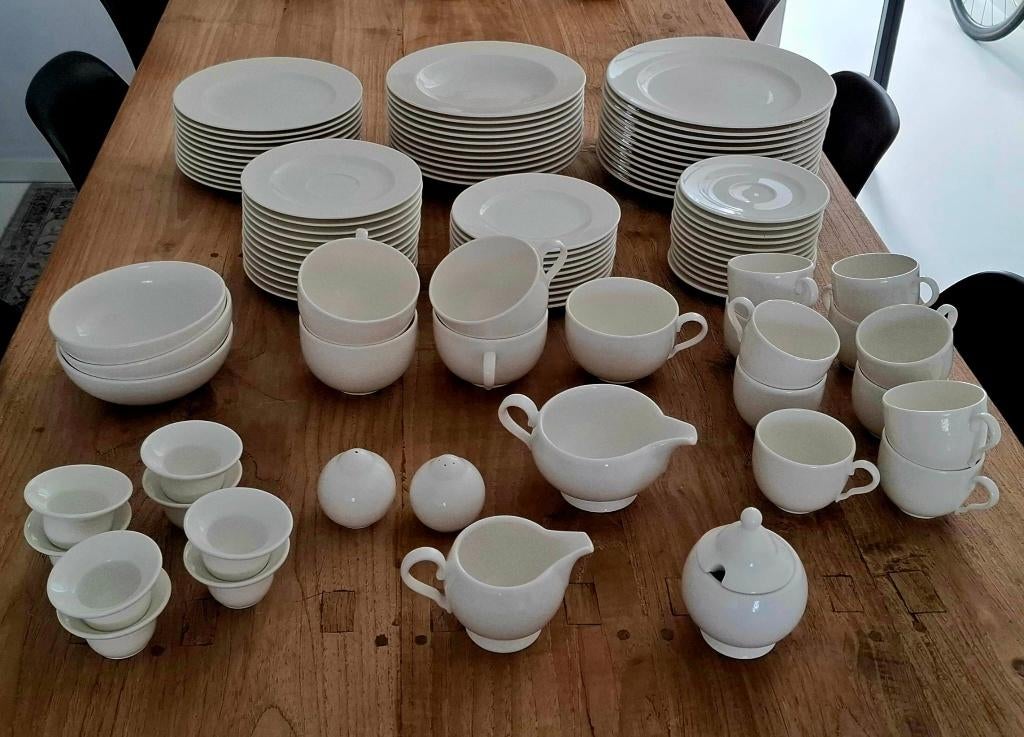 Villeroy & Boch - serie Look - servies all-in-one pakket, Ophalen, Zo goed als nieuw, Effen, Porselein