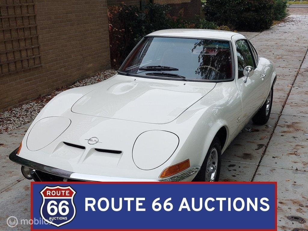 Opel GT 1900 S | 1969 | Route 66 Auctions, Autos, Oldtimers & Ancêtres, Achat, Entreprise, Boîte manuelle, Autre carrosserie