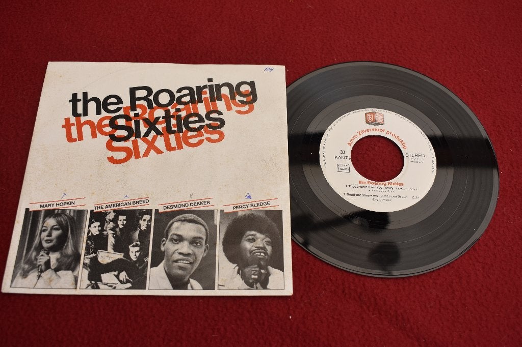 33toeren vinyl singel ; the roaring sixties, Housse de protection extérieure, Enlèvement ou Envoi, Comme neuf, Autres formats