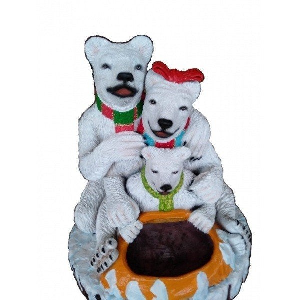 Poubelle Bear Family — Hauteur de la poubelle 118 cm, Enlèvement, Neuf
