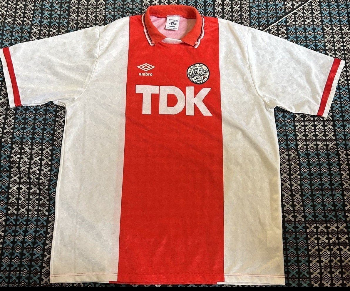 Ajax Voetbal Thuisshirt Orgineel 1989/1990, Ophalen of Verzenden
