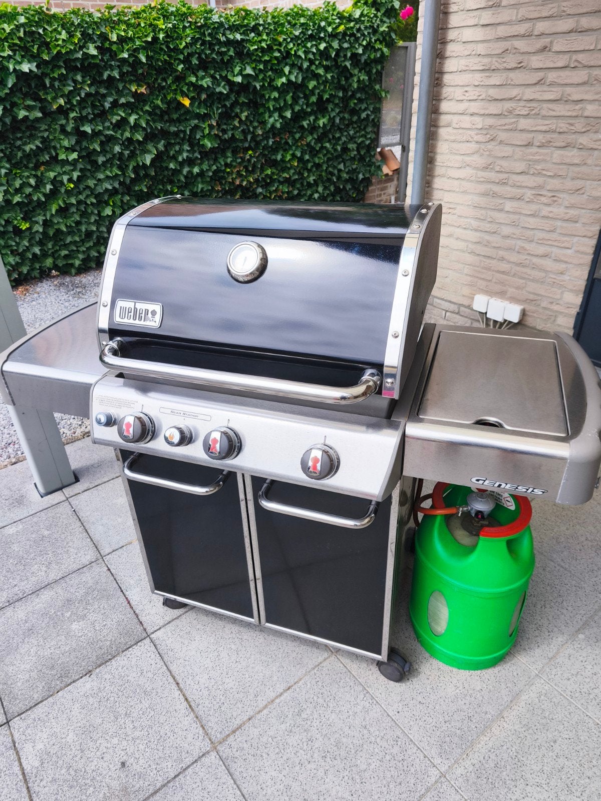 Weber Genesis E-330 GBS gas bbq, Ophalen