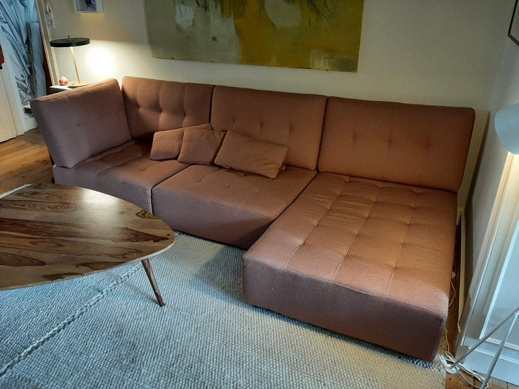 Canape Habitat, Maison & Meubles, 250 à 300 cm, Quatre personnes ou plus, Banc droit, Comme neuf