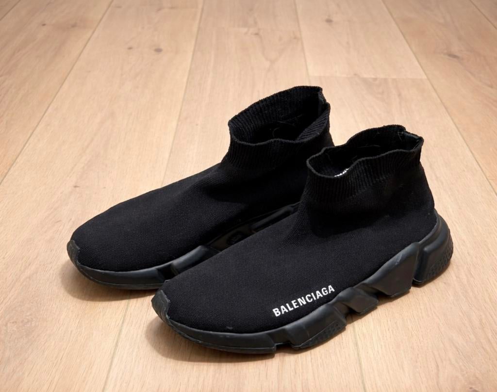 Balenciaga Speed noire – Taille 37 – Très stylée, Enlèvement ou Envoi, Sneakers et Baskets, Porté, Noir