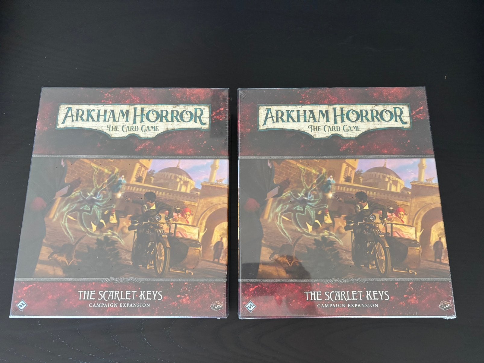 Te koop of te ruil : Arkham Horror Scarlet keys campaign., Hobby en Vrije tijd, Gezelschapsspellen | Kaartspellen, Een of twee spelers