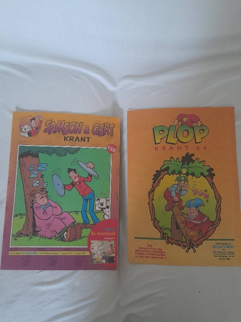 Krantje kabouter plop. Samson en gert, Verzamelen, Ophalen
