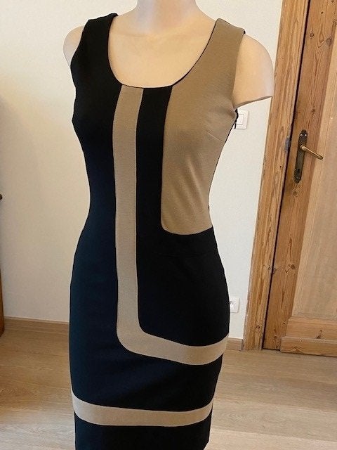 Stijlvolle geklede jurk van D’Auvry (S) – Nieuw!, Kleding | Dames, Zwart, Nieuw, Ophalen of Verzenden, D'Auvry