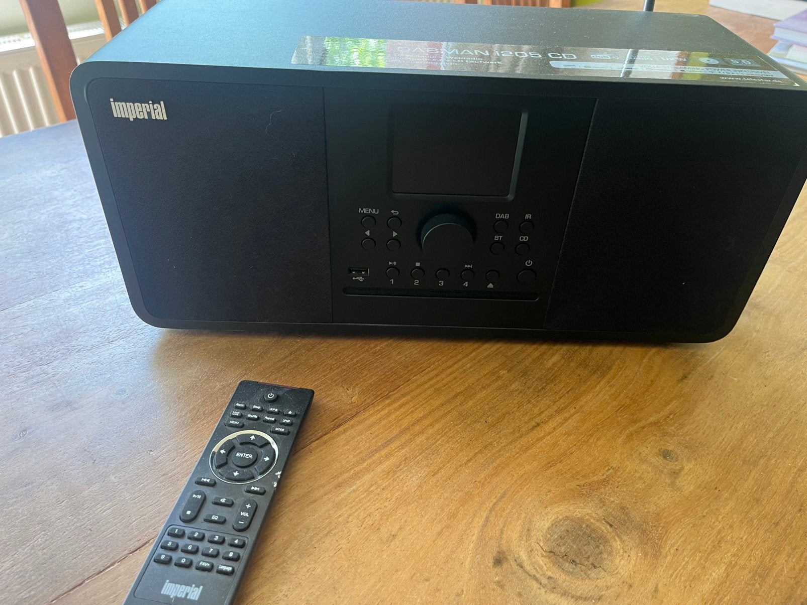 Imperial DABMAN i205 CD – internetradio /DAB+/Bluetooth/CD, Audio, Tv en Foto, Mediaspelers, Ophalen, Zo goed als nieuw