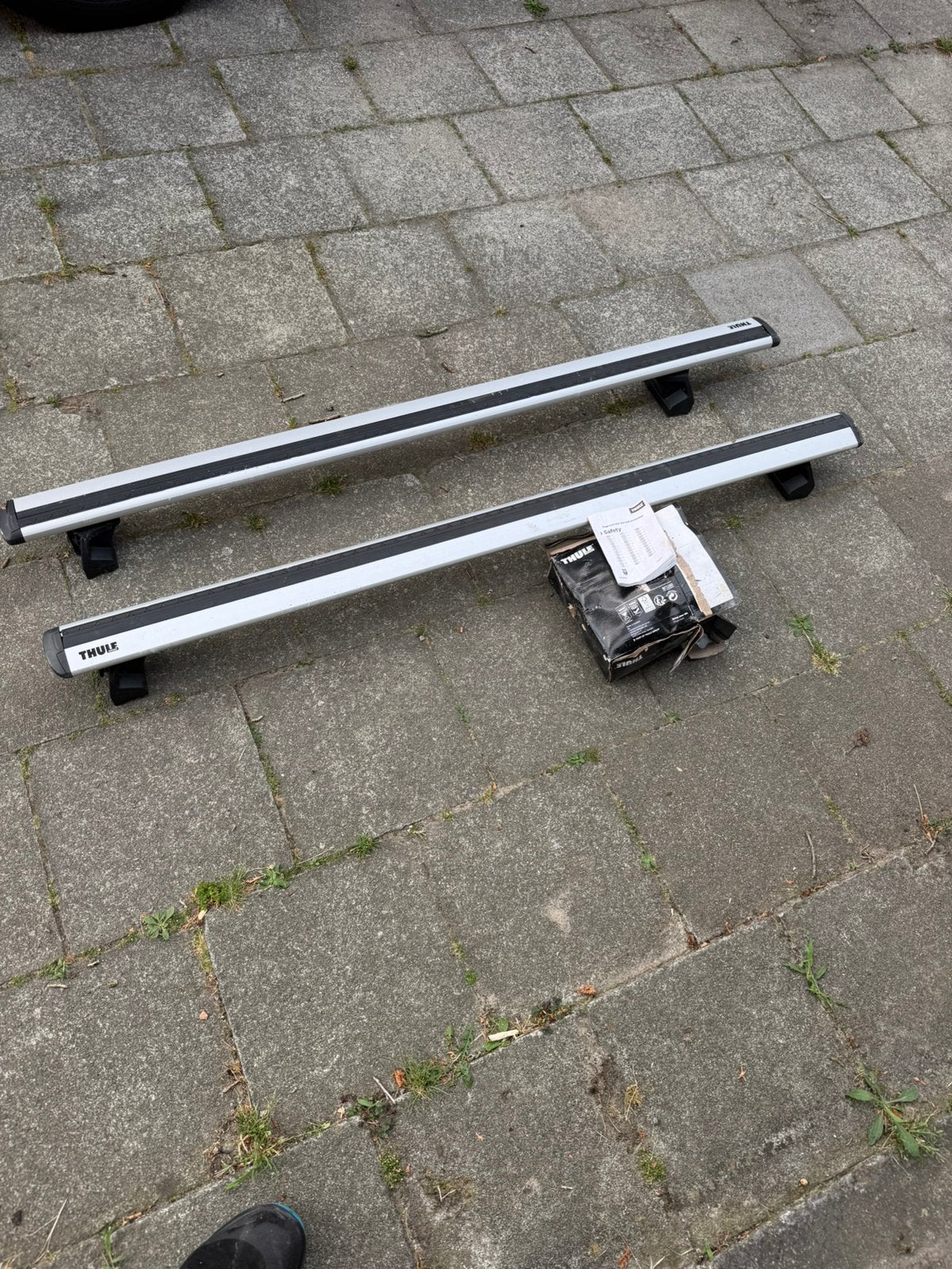 Thule wingbar evo audi q 5 2020 dakdragers ., Auto diversen, Dakdragers, Ophalen of Verzenden, Zo goed als nieuw