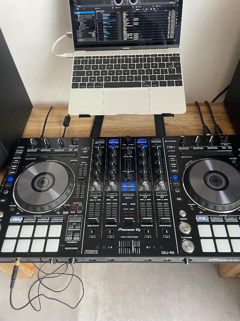 Pioneer DDJ-RX + Pioneer EFX-500 + Headphone KRK, Ophalen, Zo goed als nieuw