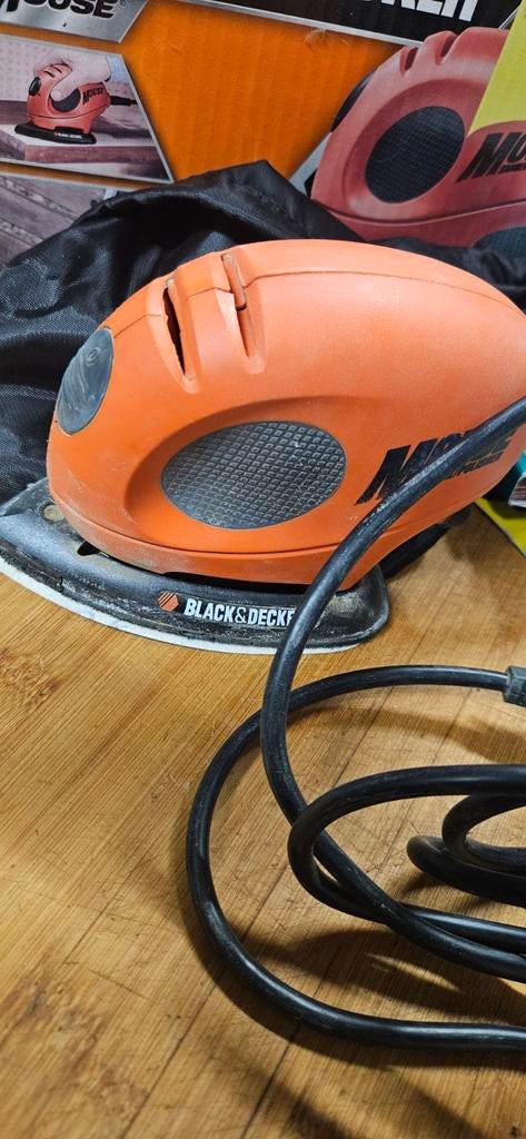 Kleine schuurmachine black en decker., Doe-het-zelf en Bouw, Gereedschap | Schuurmachines, Ophalen