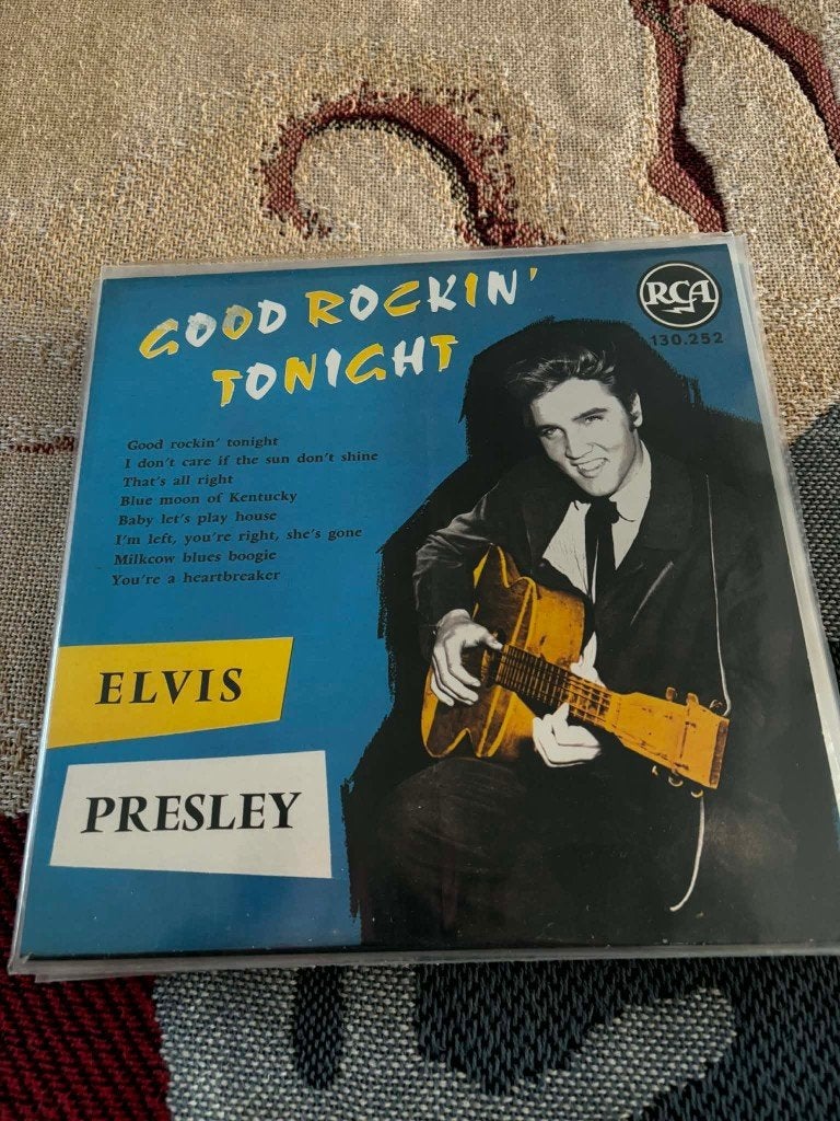 Elvis 10 inch lp, Good rockin' tonight, Franse pers. 15 euro, LP, Gebruikt, 10 inch, Ophalen of Verzenden